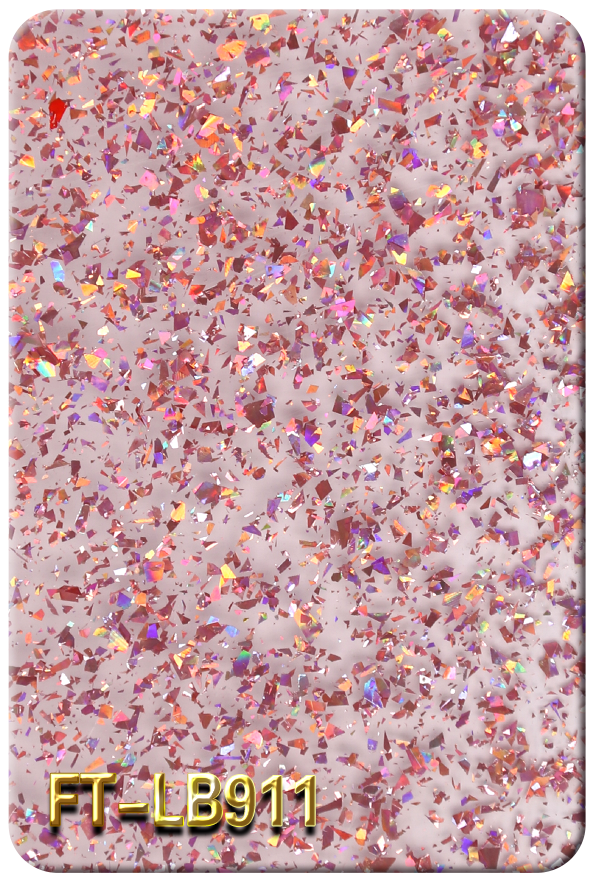 亞克力蔥粉不規則半透系列系列FT-LB911