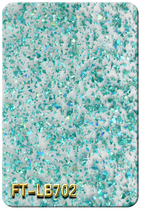 亞克力蔥粉不規則半透系列FT-LB702