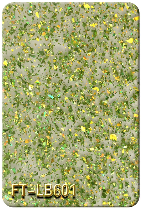 亞克力蔥粉不規則半透系列FT-LB601