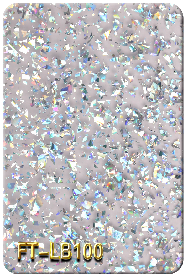 亞克力蔥粉不規則半透系列FT-LB100